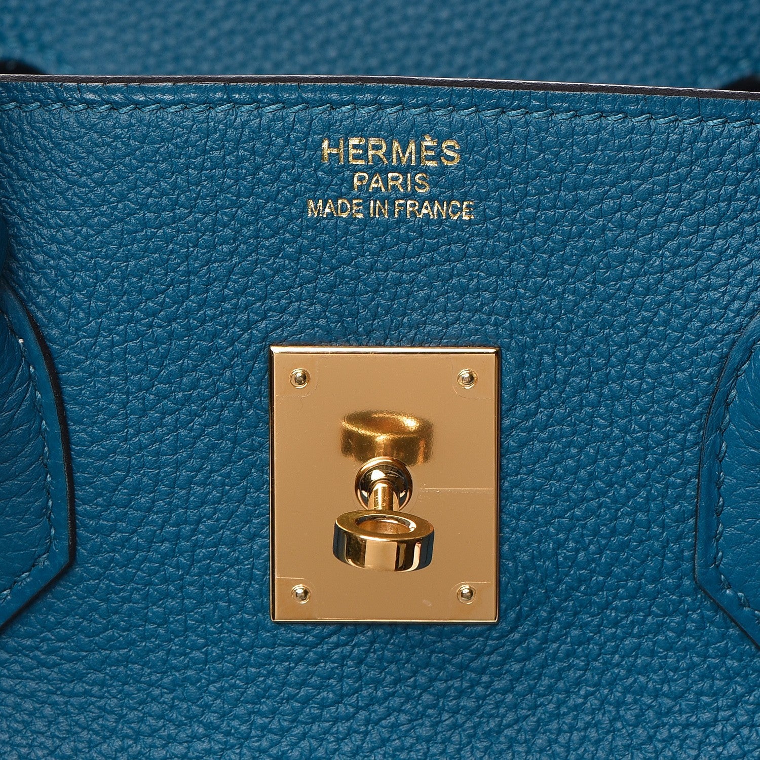 Hermes Togo Birkin 35 Bleu de Galice 20 of 31