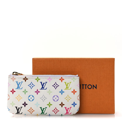 Louis Vuitton LV X TM Monogram Multicolor Key Pouch White 9 of 9