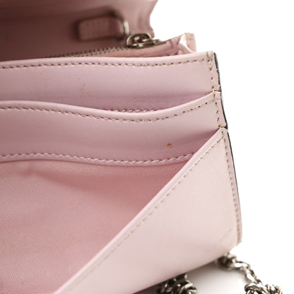 Fendi Vitello Liberty Studded Continental Wallet On Chain Peonia Multicolor 14 of 16
