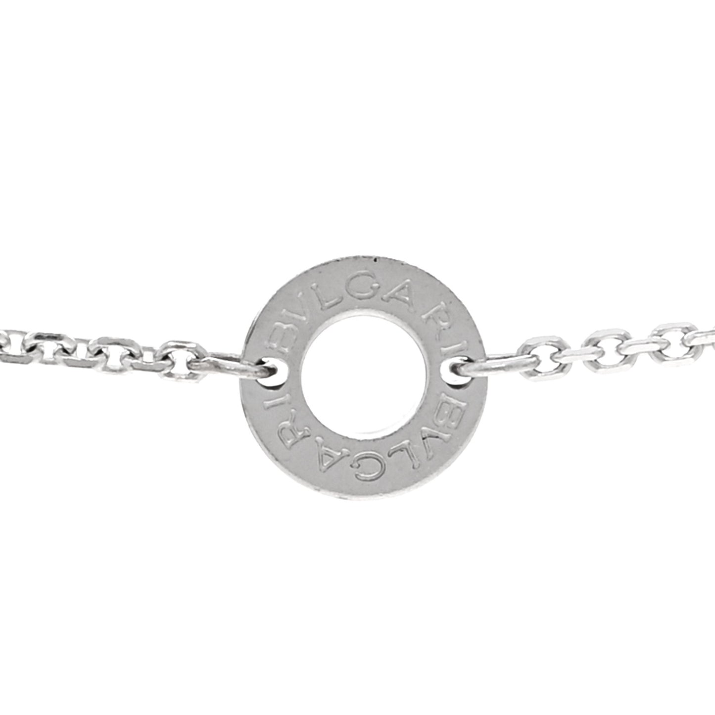 18K White Gold Diamond Divas' Dream Pave Necklace