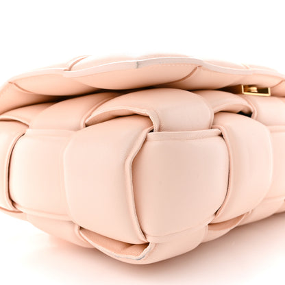Bottega Veneta Nappa Maxi Intreccio Padded Cassette Crossbody Bag Melon Washed 8 of 14