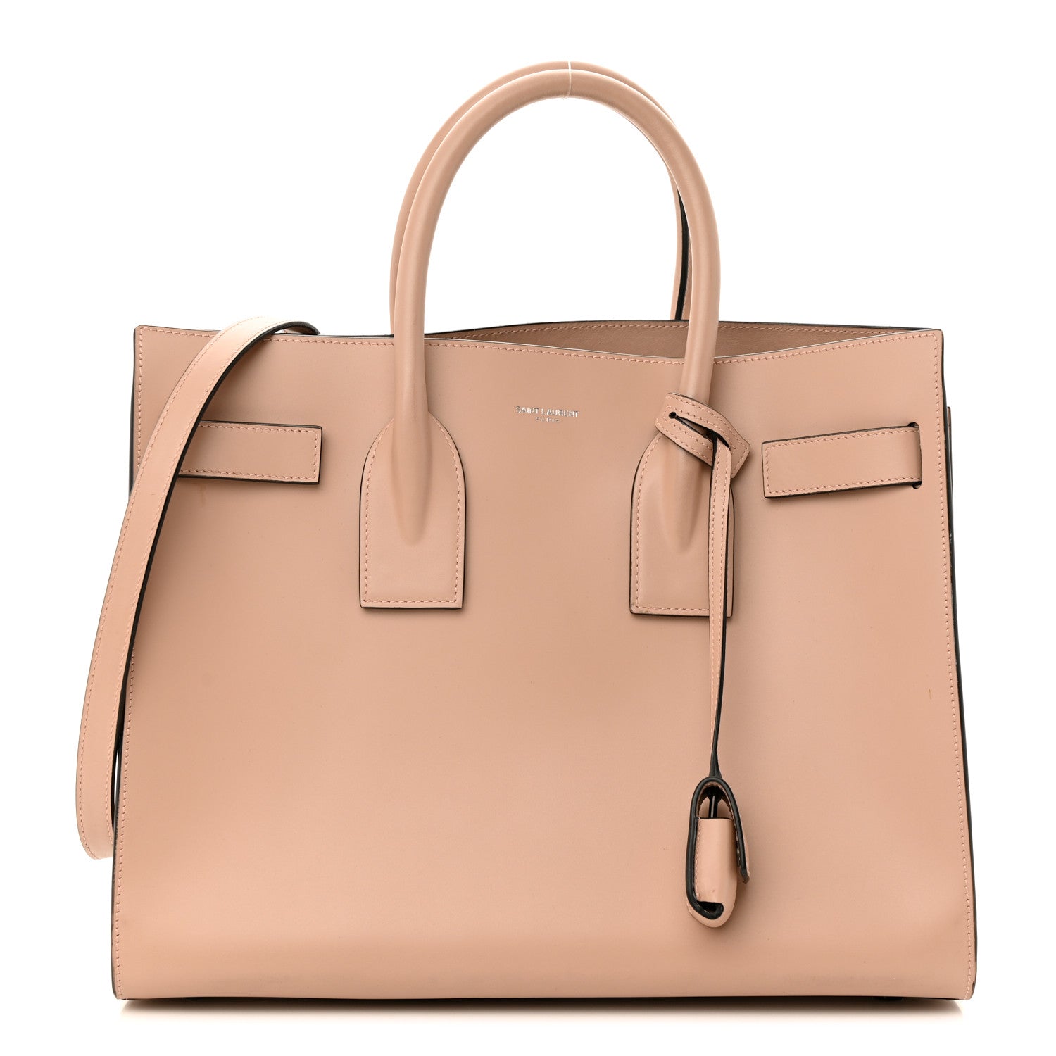 Saint Laurent Calfskin Small Sac De Jour Light Blush 1 of 17