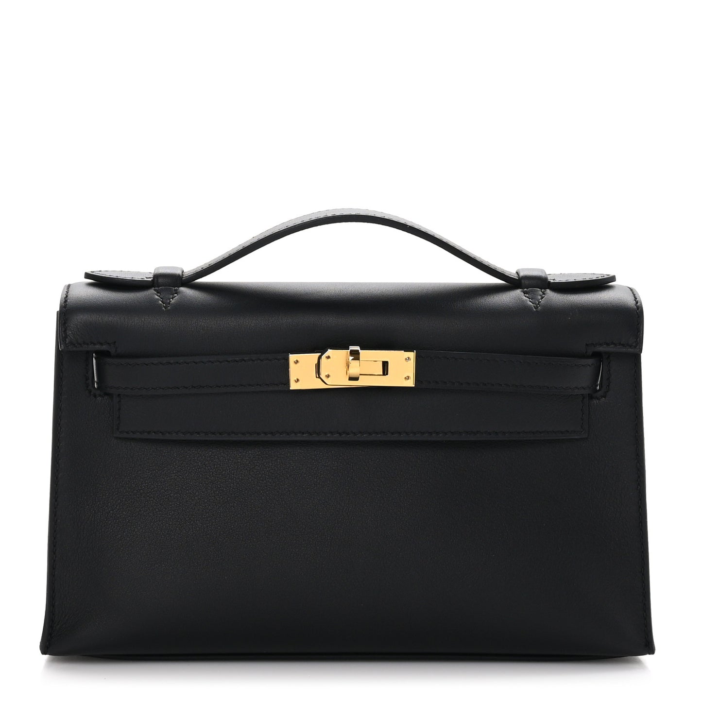 Swift Kelly Pochette Clutch Black