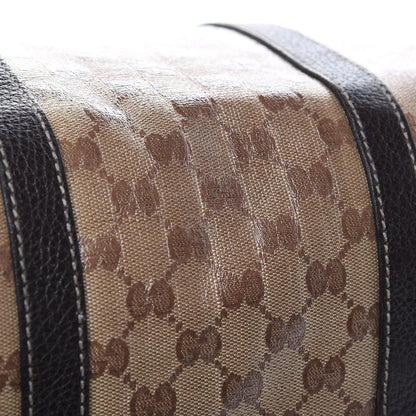 Gucci Crystal Monogram Medium Joy Boston Dark Brown 11 of 17