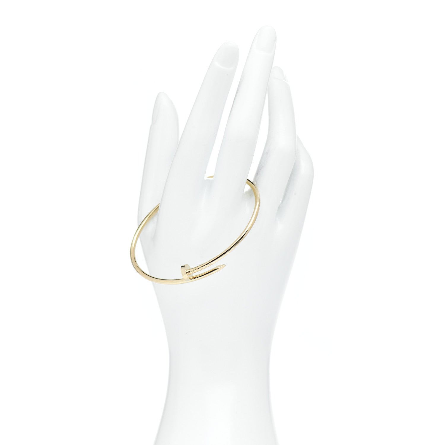 Cartier 18K Yellow Gold Small Juste Un Clou Bracelet 18 2 of 5