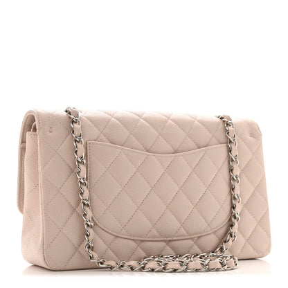 Chanel Caviar Quilted Medium Double Flap Light Pink 3 of 11