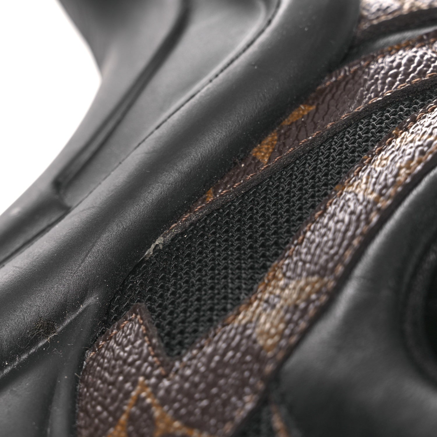 Louis Vuitton Calfskin Patent Monogram LV Archlight Sneakers 39.5 Black 12 of 12
