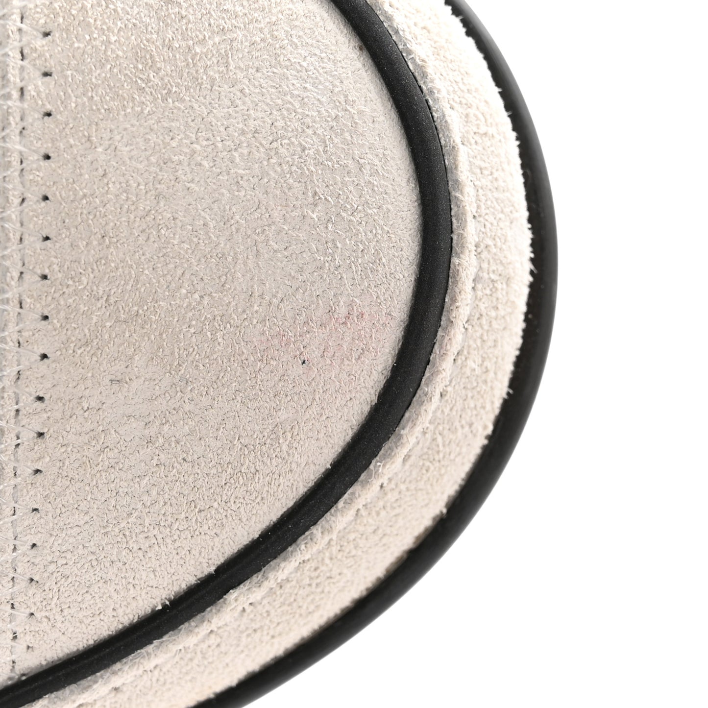 Velvet Calfskin Mixed Fibers CC Sneakers 38 Ivory Black