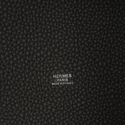 Hermes Taurillon Clemence Picotin 22 MM Etain 8 of 10