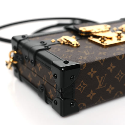 Louis Vuitton Monogram Petite Malle Black 7 of 9