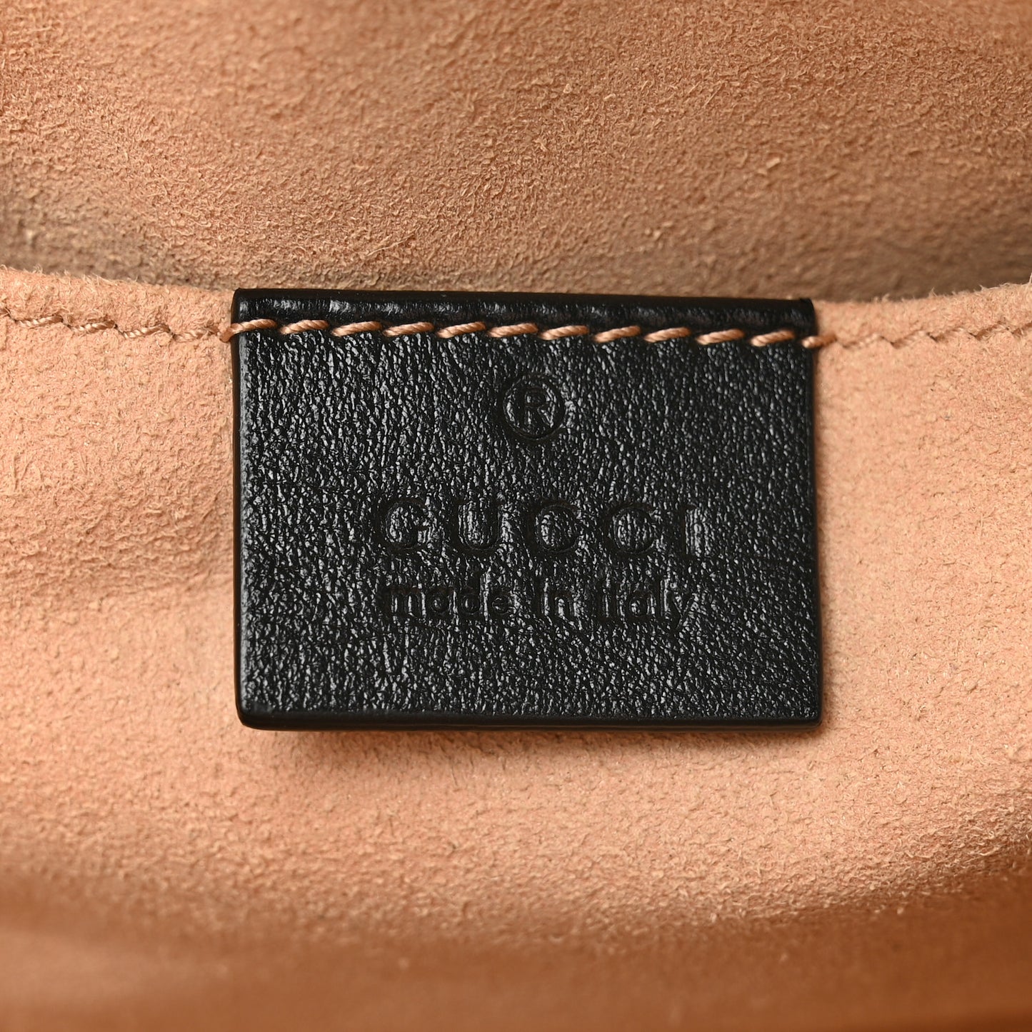 Monogram Matelasse Diagonal Small GG Marmont Chain Shoulder Bag Beige Black