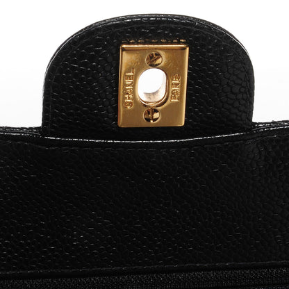 Chanel Caviar Quilted Small Double Flap Black 5 of 8