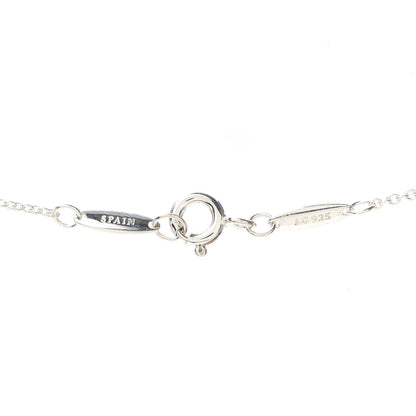 Tiffany Sterling Silver Black Jade Elsa Peretti Color By The Yard Necklace 5 of 5