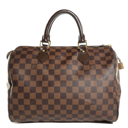 Louis Vuitton Damier Ebene Speedy 30 1 of 7