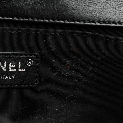 Chanel Calfskin Quilted Medium Boy Flap Black 8 of 9