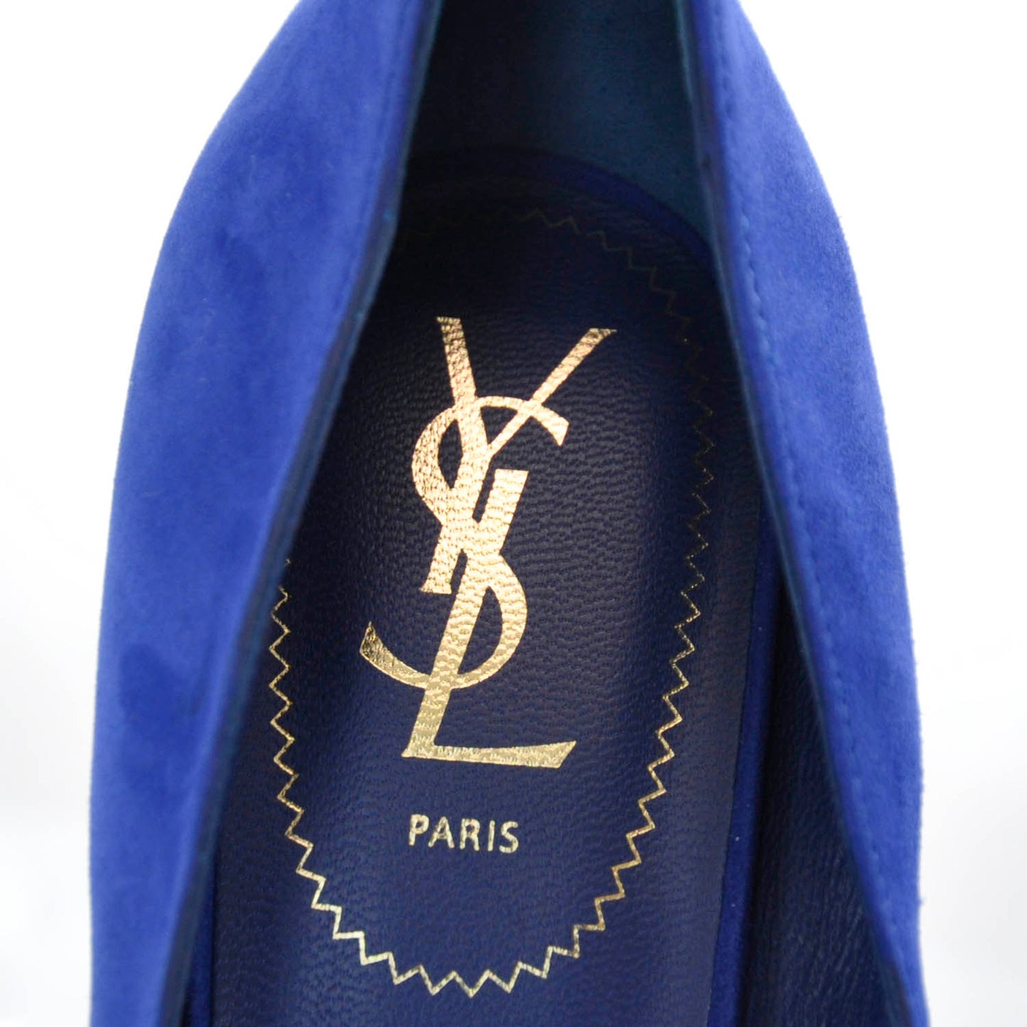 Suede Palais Platform Pumps 41 Electric Blue