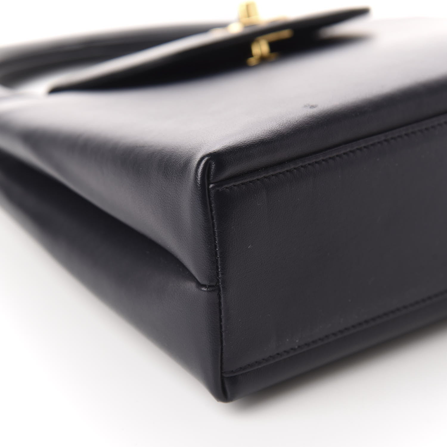 Chanel Lambskin Small Kelly Flap Bag Navy Blue 6 of 10