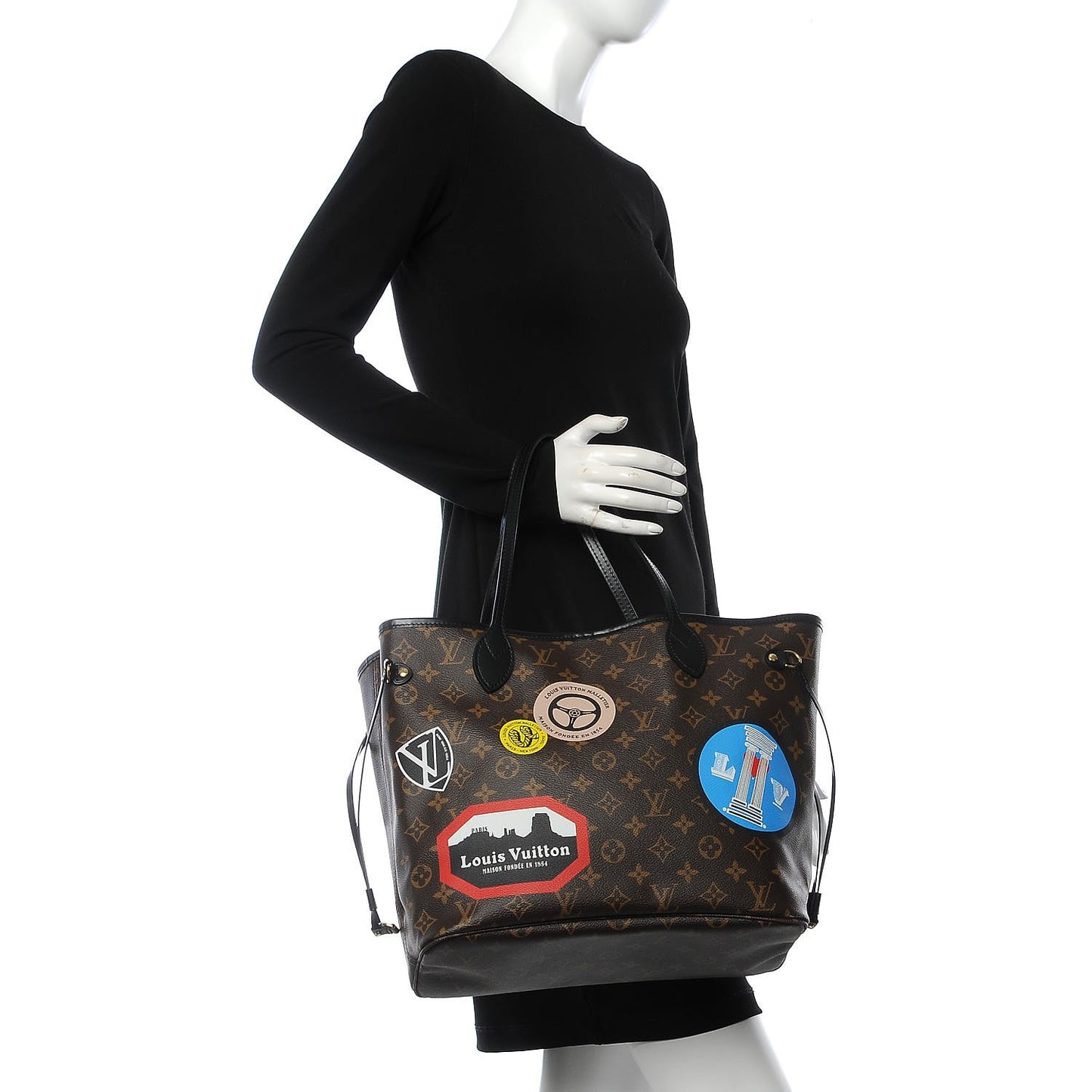 Monogram World Tour Neverfull MM