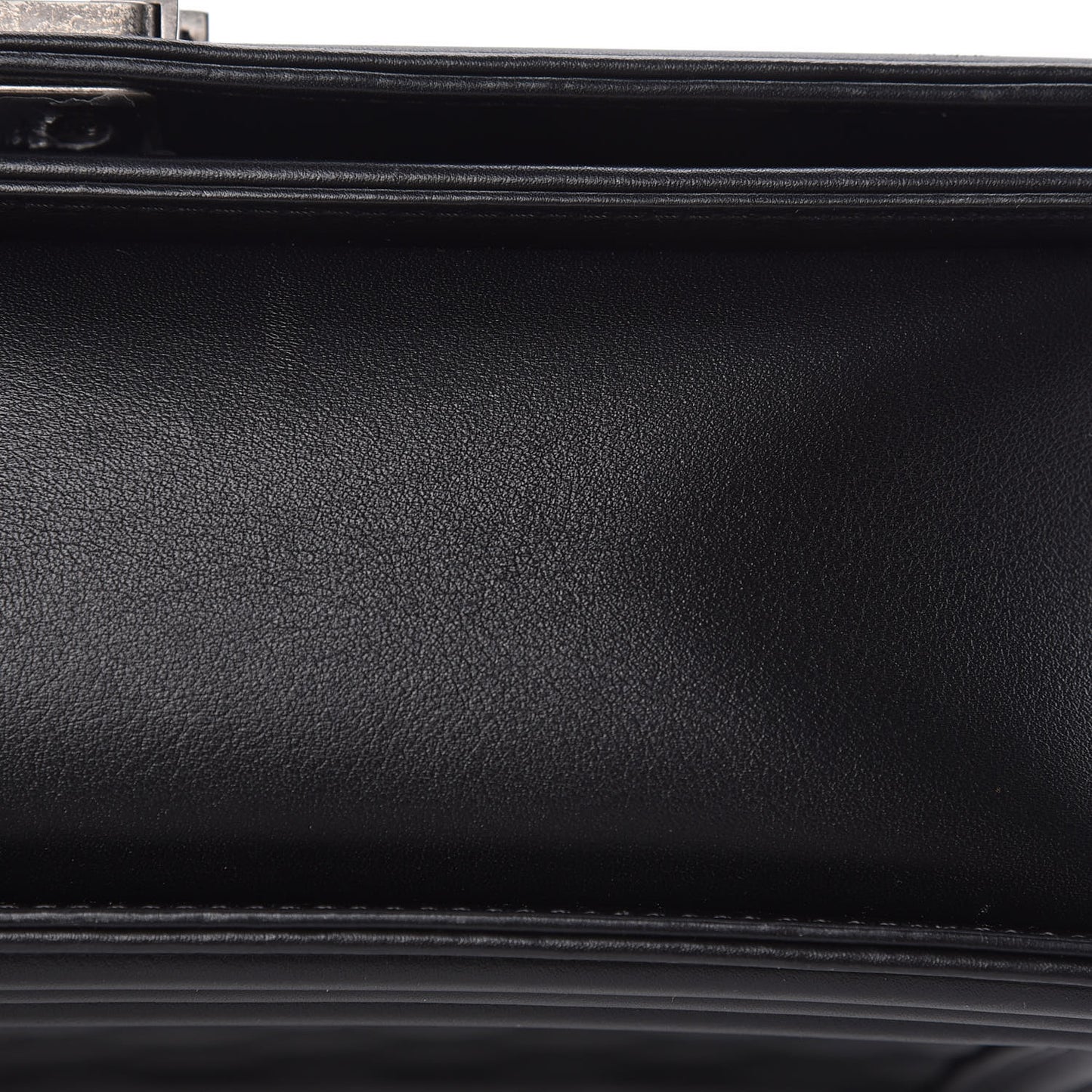Calfskin Quilted New Medium Boy Flap Black