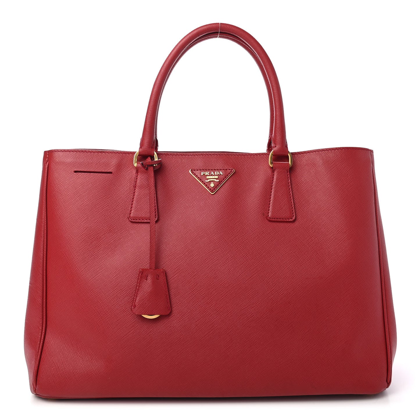 Saffiano Lux Large Tote Fuoco