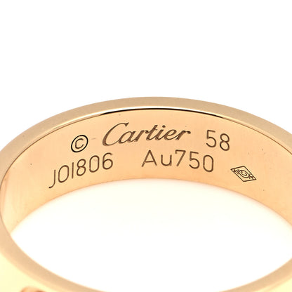 Cartier 18K Yellow Gold 5.5mm LOVE Ring 58 8.25 4 of 4