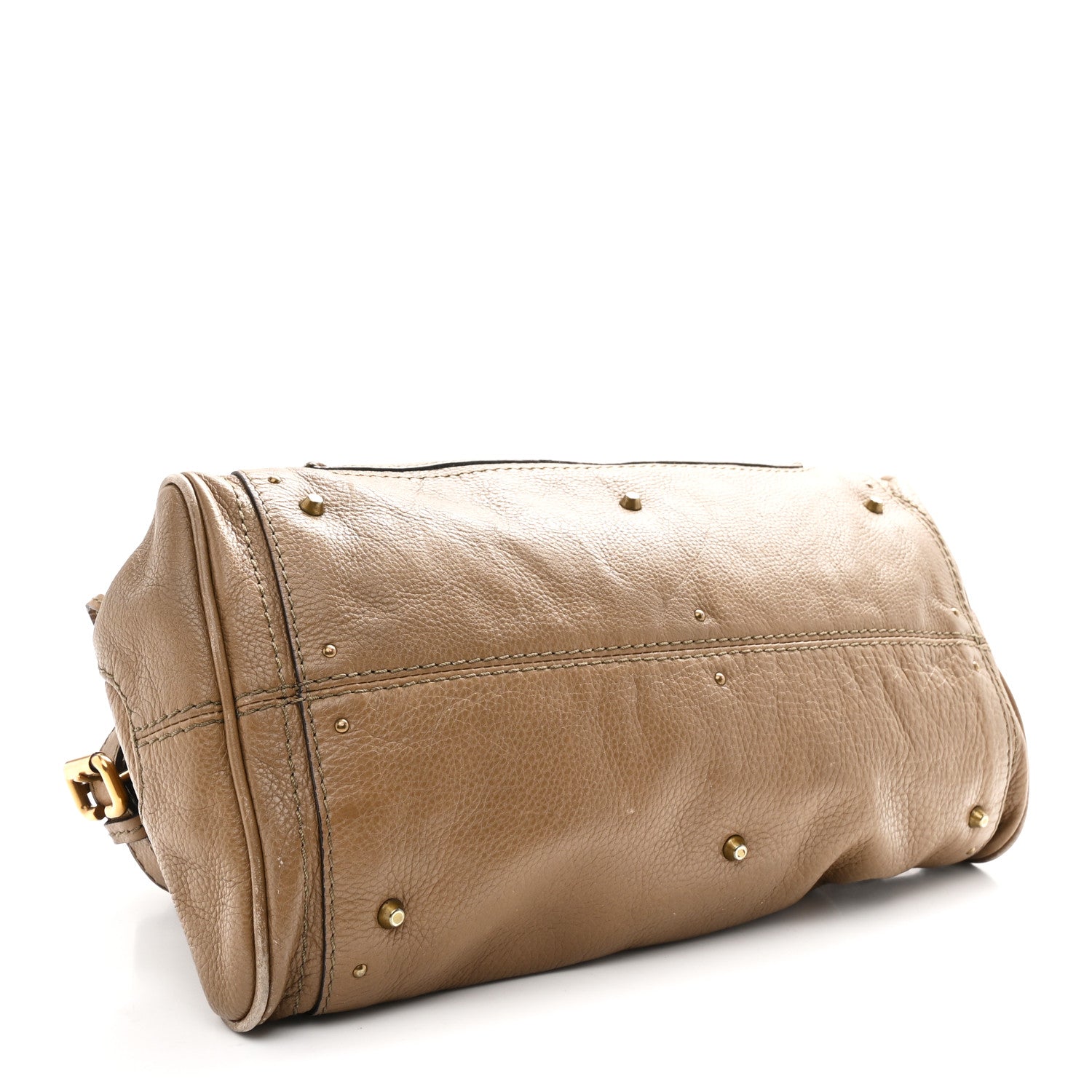 Chloe Calfskin Medium Paddington Capsule Satchel Elephant 4 of 11