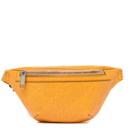 Gucci Calfskin GG Tennis Embossed Belt Bag Crop 1 of 4