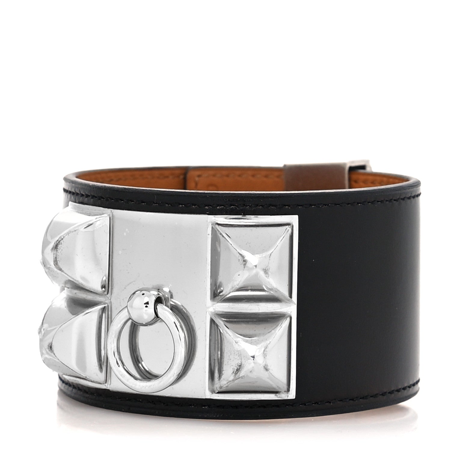 Hermes Box Collier de Chien CDC Bracelet L Black 1 of 6