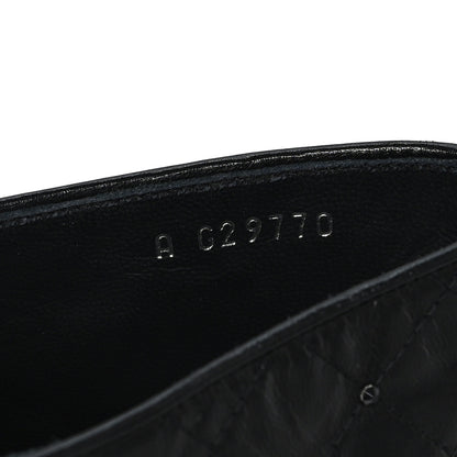 Chanel Lambskin Quilted CC Cap Toe Booties 38 Black 9 of 10