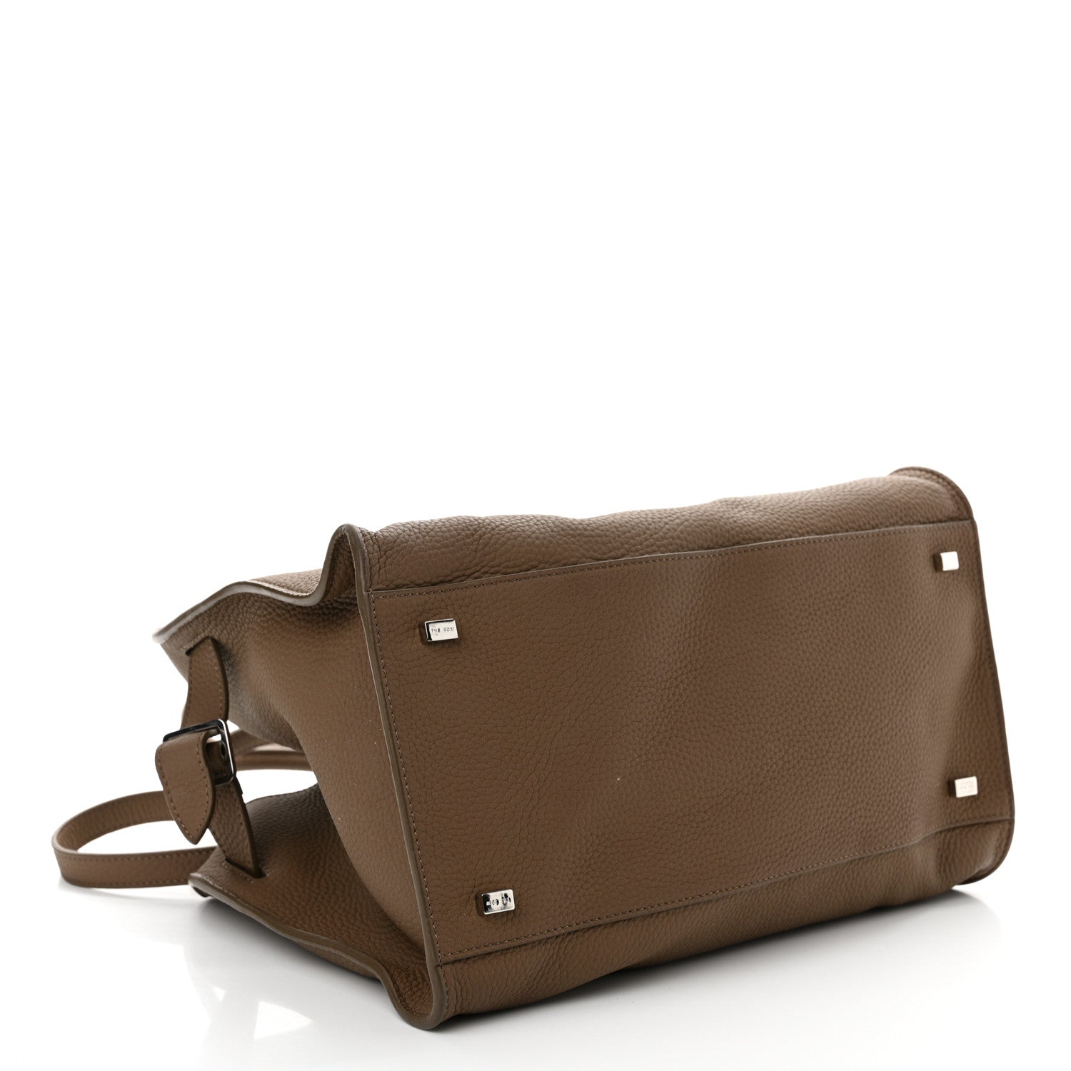 The Row Matte Grained Calfskin Soft Margaux 12 Taupe 4 of 10