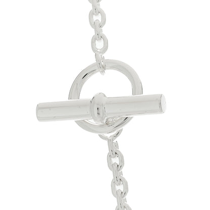 Hermes Sterling Silver Farandole Necklace 160 6 of 7