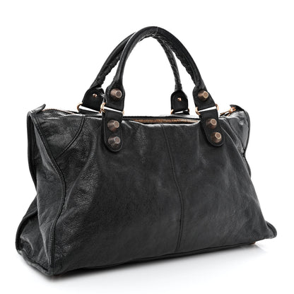 Balenciaga Agneau Giant 21 Rose Gold Hardware Work Black 3 of 14