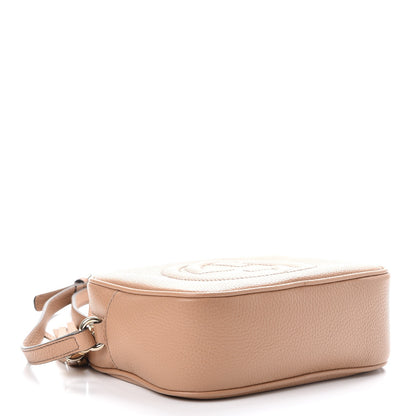 Gucci Pebbled Calfskin Small Soho Disco Bag Camelia 4 of 7