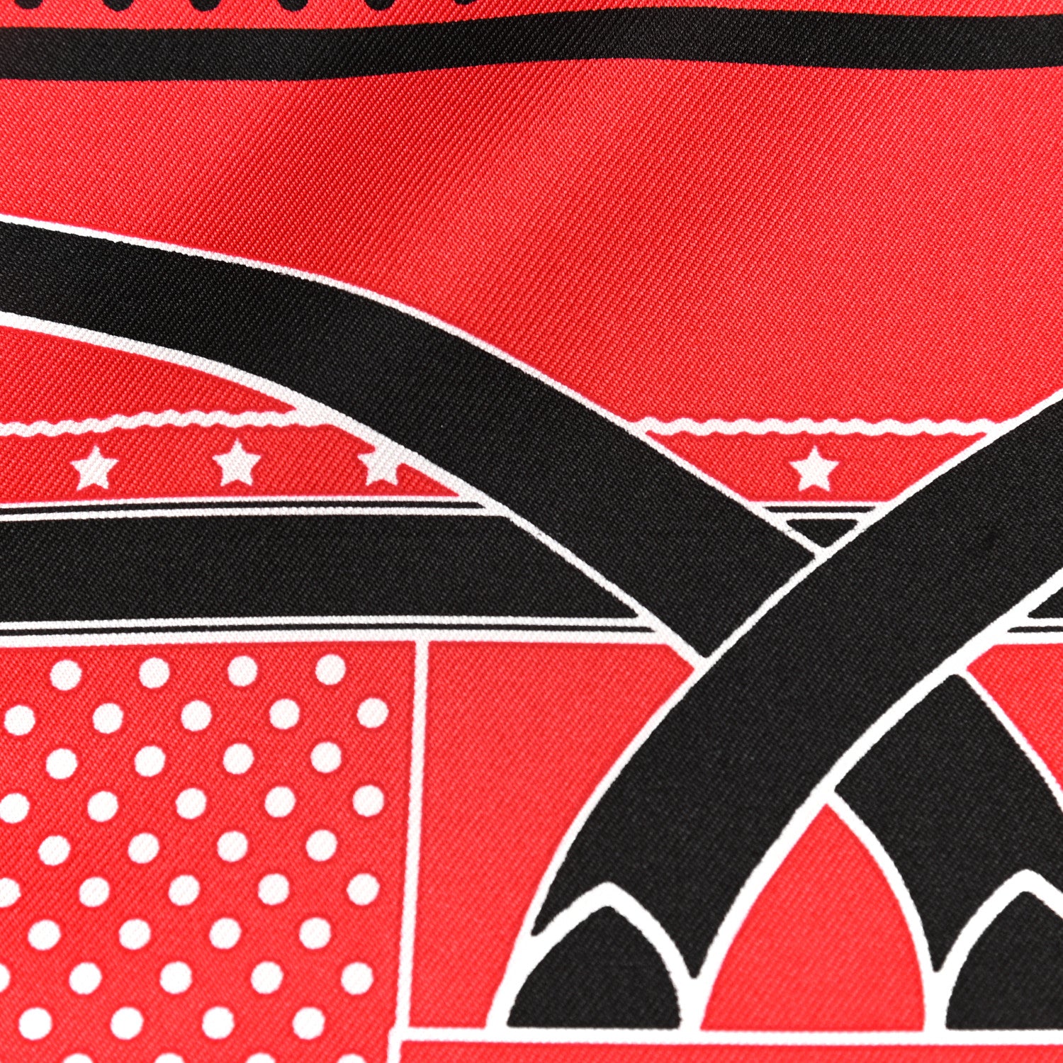 Hermes Silk Grand Manege Cut Bandana Love Scarf 65 Rouge Rose Black 8 of 8