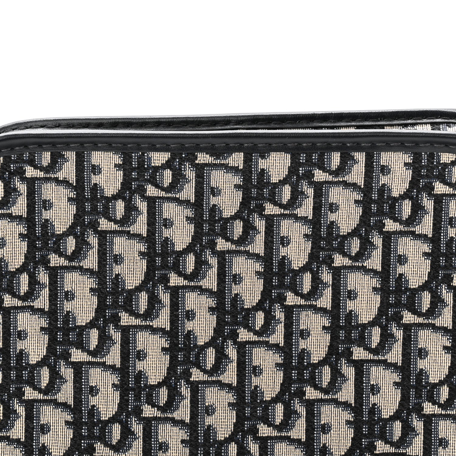Christian Dior Oblique Diorquake Clutch Blue 8 of 10