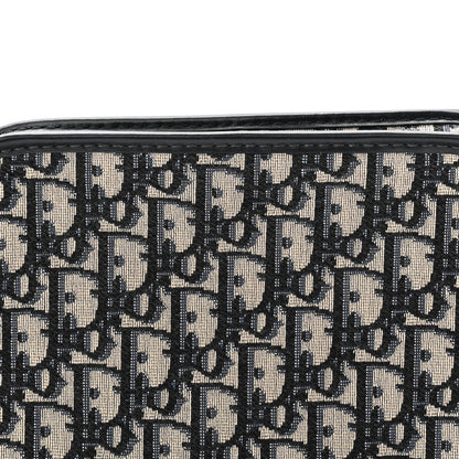 Christian Dior Oblique Diorquake Clutch Blue 8 of 10