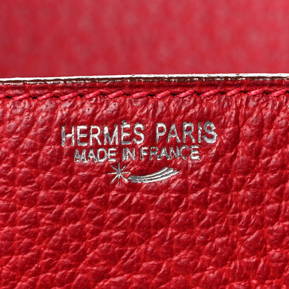 Hermes Buffle Skipper Birkin 35 Rouge Vif 23 of 43