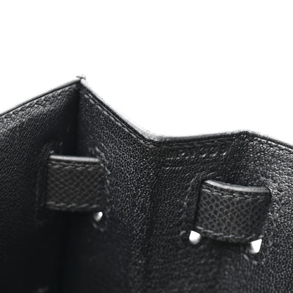 Hermes Epsom Kelly Sellier 28 Black 7 of 11