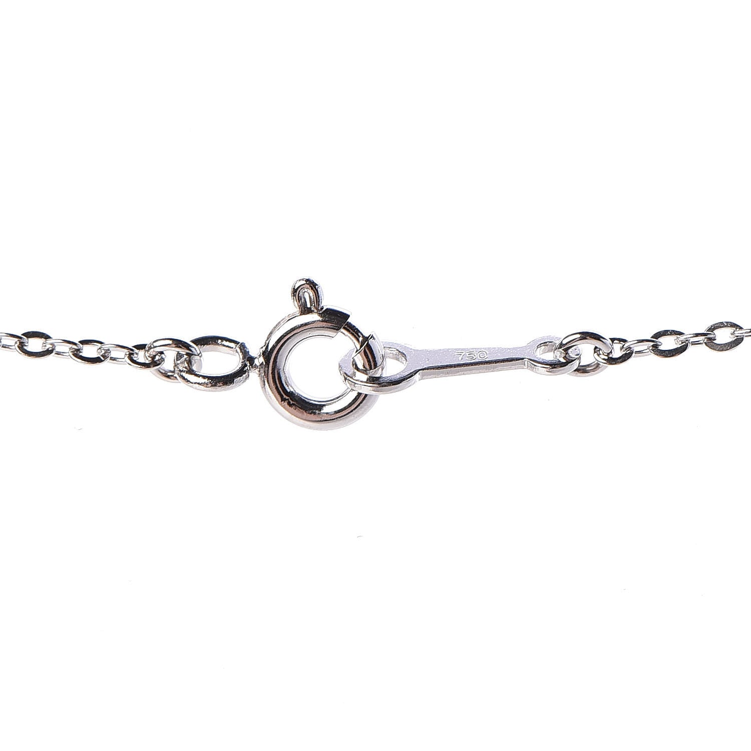 Mikimoto 18K White Gold Diamond Akoya Pearl 6mm Drop Pendant Necklace 5 of 7