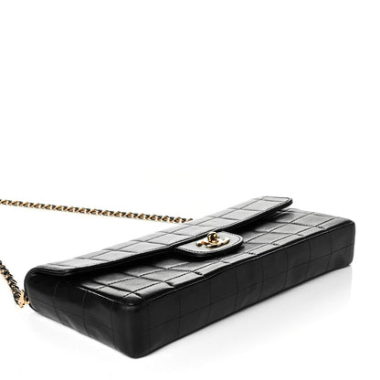 Chanel Lambskin East West Chocolate Bar Flap Black 3 of 8