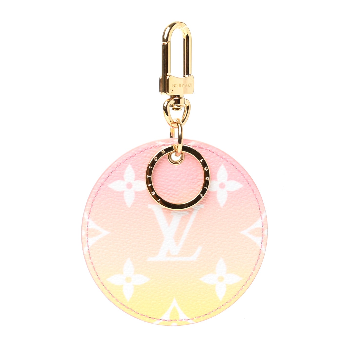 Monogram By The Pool Illustre Bag Charm Key Holder Light Pink