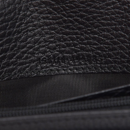 Gucci Dollar Calfskin GG Marmont Continental Wallet Black 7 of 8