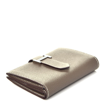Hermes Epsom Mini Bearn Wallet Etoupe 4 of 8