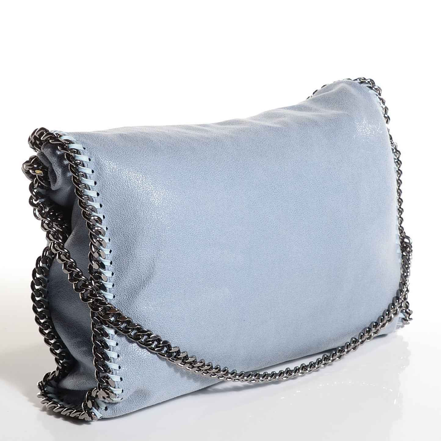 Shaggy Deer Small Falabella Tote Duck Blue