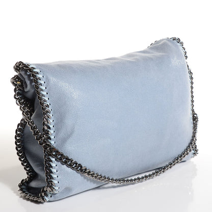 Stella McCartney Shaggy Deer Small Falabella Tote Duck Blue 3 of 7