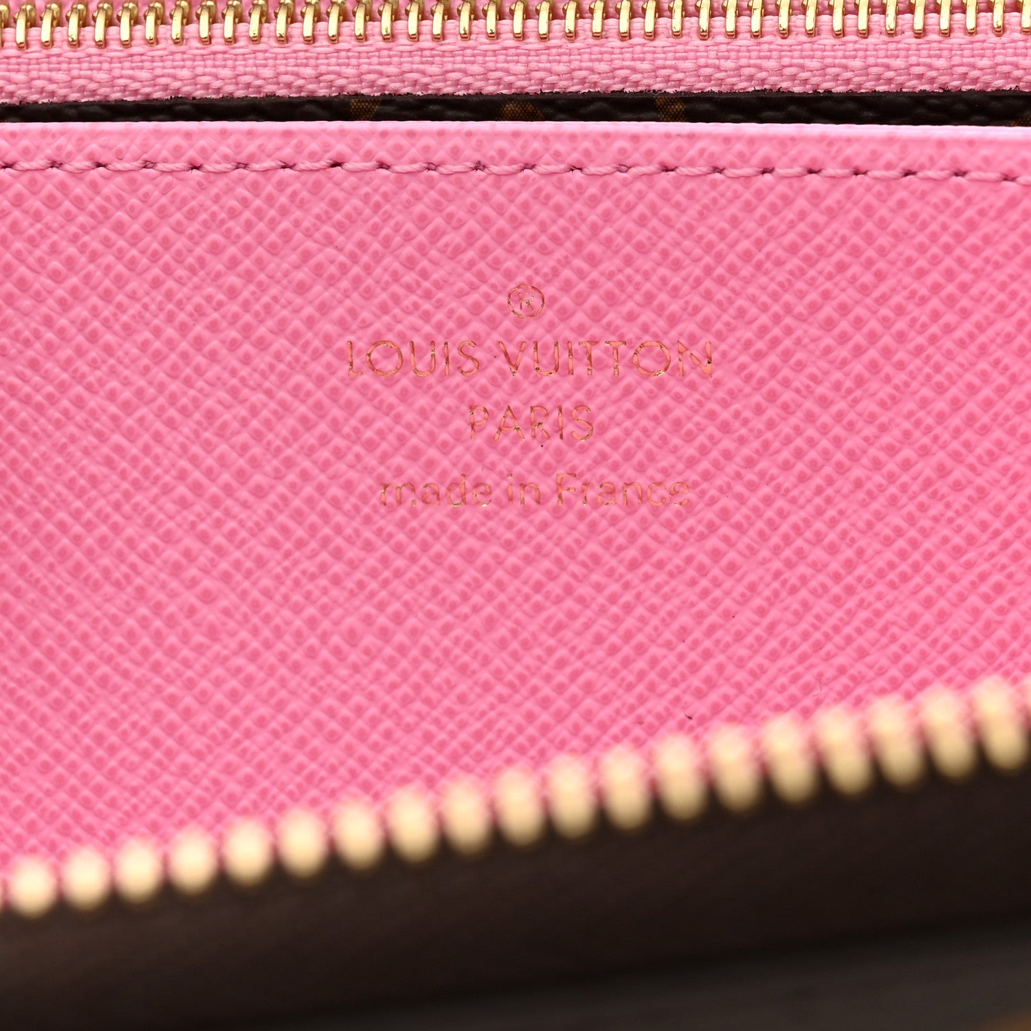 Louis Vuitton Monogram 2022 Christmas Animation Paris Zippy Wallet Pink 6 of 7