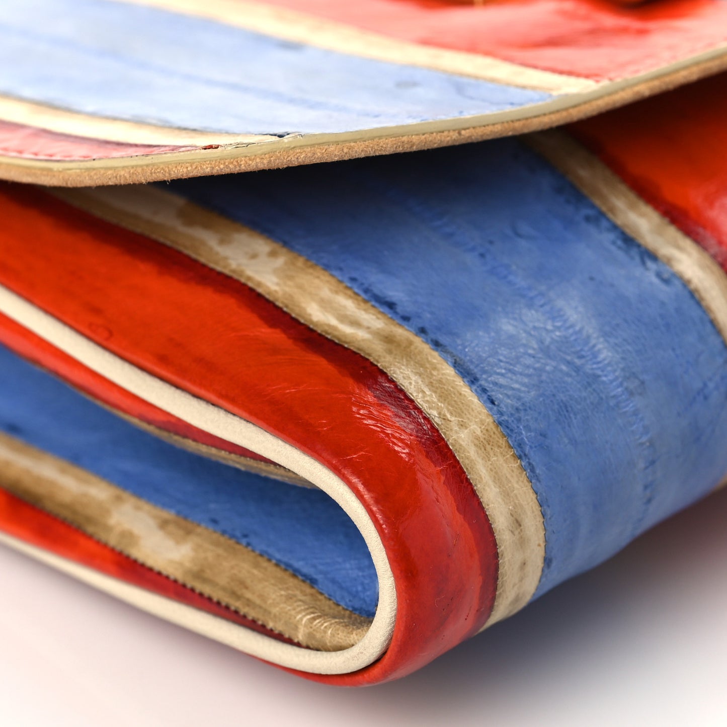 Eel Flap Bag Multicolor