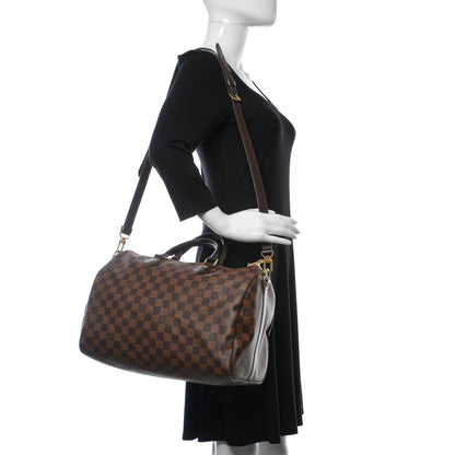 Louis Vuitton Damier Ebene Speedy Bandouliere 35 2 of 12