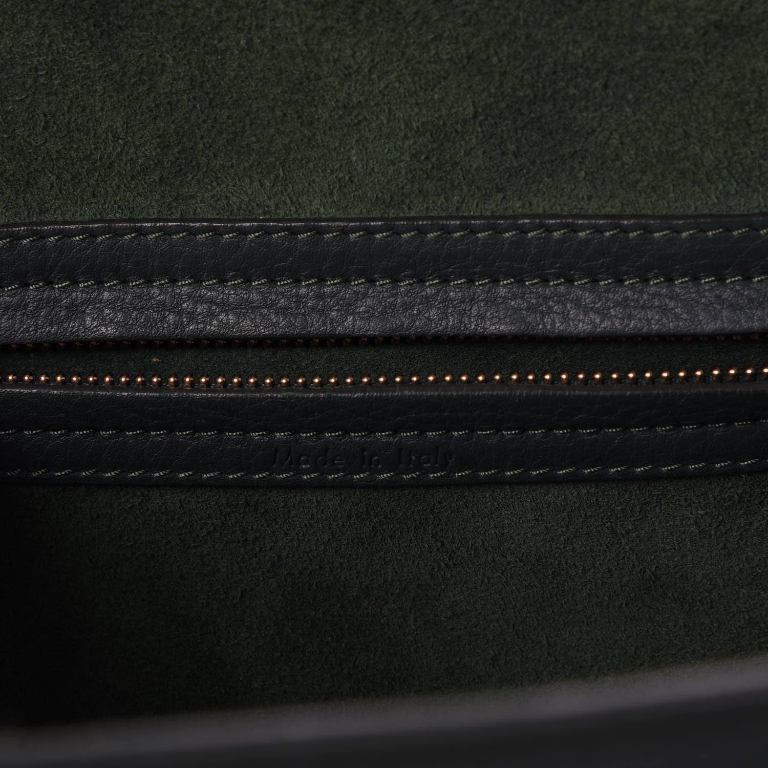 Celine Supple Calfskin Medium Phantom Luggage Forest 7 of 8
