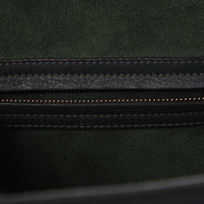 Celine Supple Calfskin Medium Phantom Luggage Forest 7 of 8